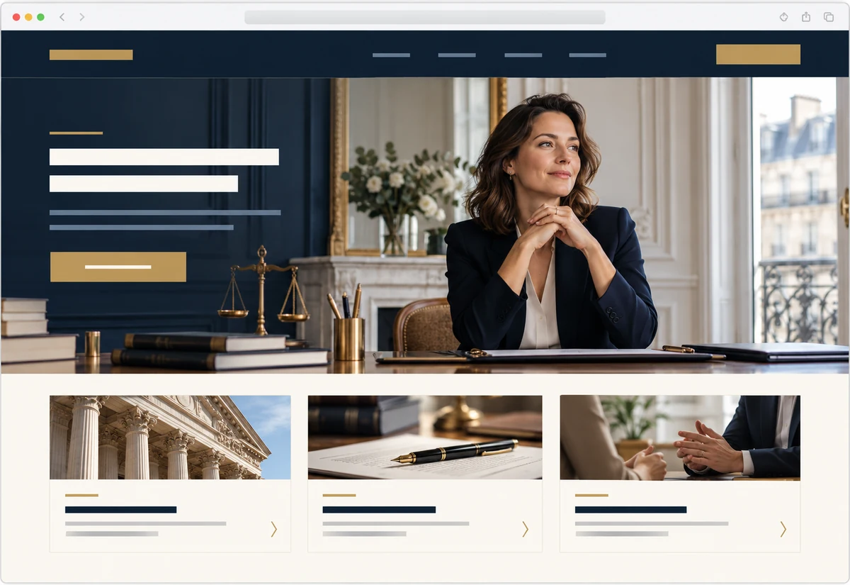 Example website: Professional services
